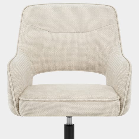 Veneto Chair Cream Fabric Seat Image