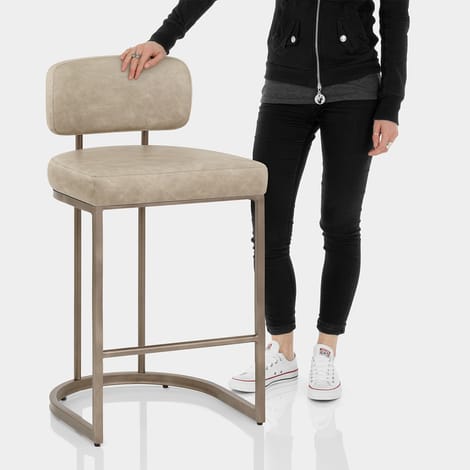 Verve Bar Stool Beige Features Image