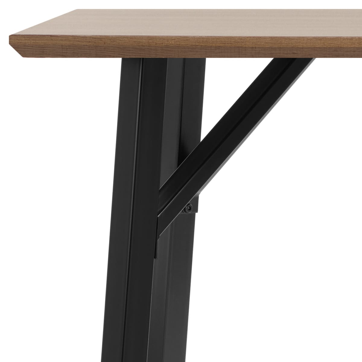 Warwick Dining Set Oak & Mid Grey Frame Image