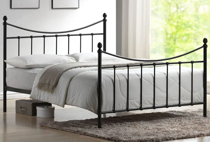 Alderley Bed With Metal Bed Frame