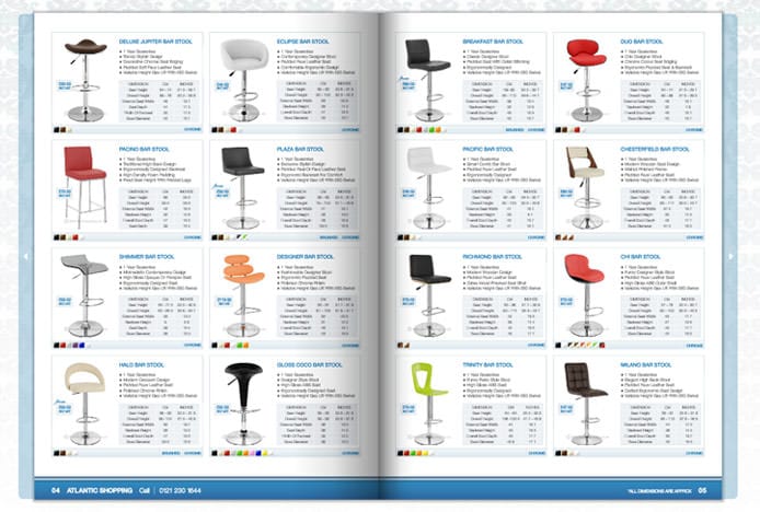 Atlantic Shopping Bar Stool Brochure