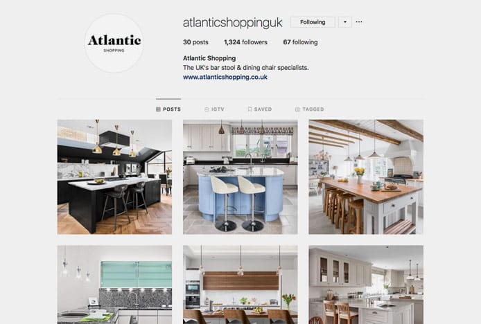 Atlantic Shopping Instagram