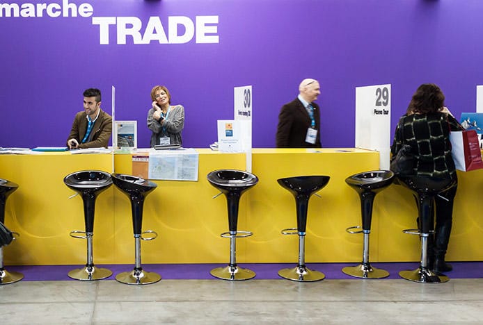 Coco Bar Stools at Exhibition Stand