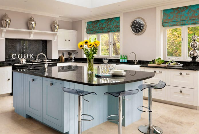 Shimmer Stool In Modern Farmhouse Kitchen