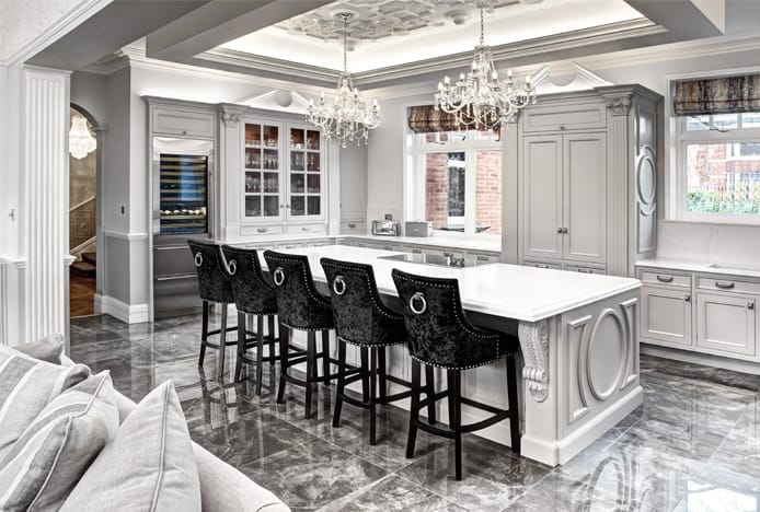 Ascot Bar Stool In Decorative Kitchen