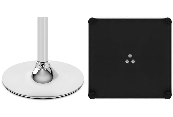 Domed and Flat Stool Bases