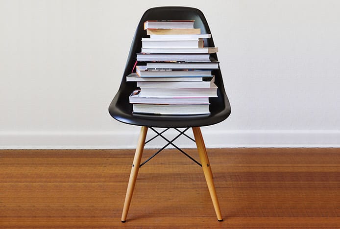 Chair With Books