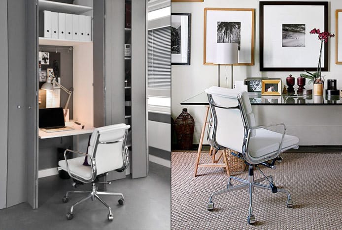 Eames Office Chairs in Home Offices