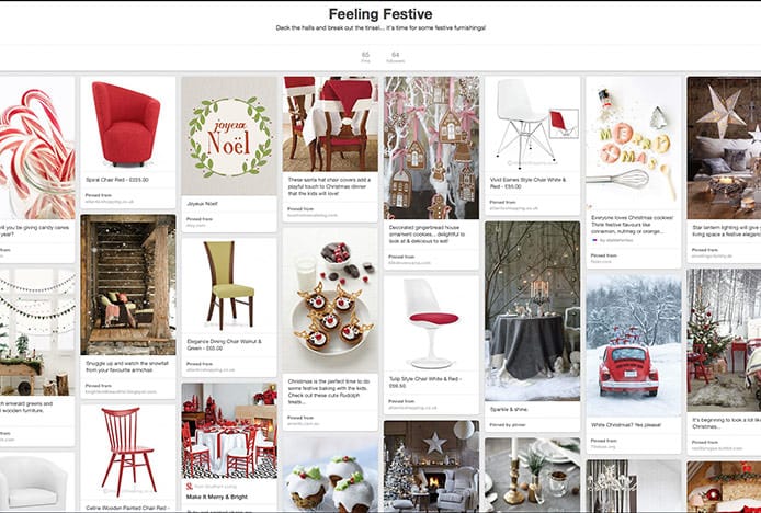 Feeling Festive Pinterest Board