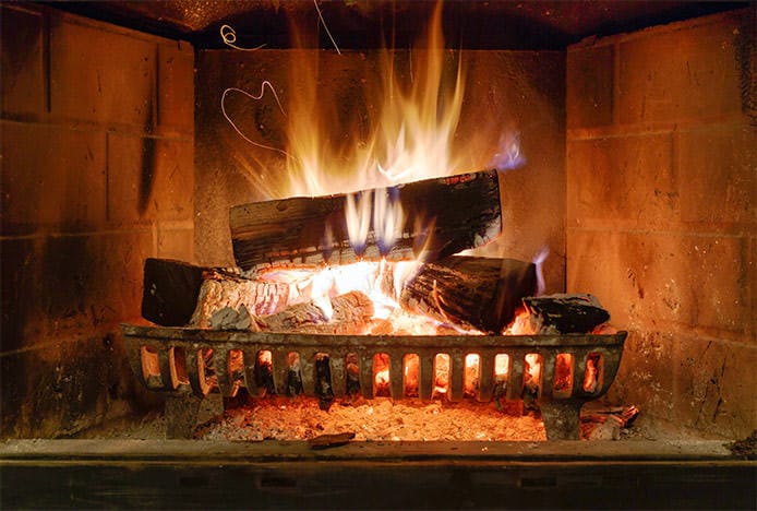 Cosy Log Fire