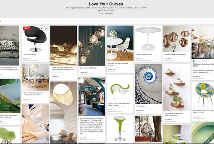 Love Your Curves Pinterest Board