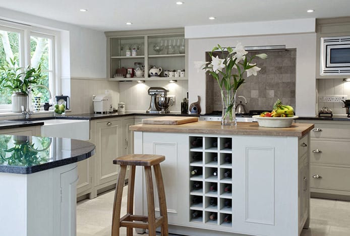 Oslo Stools in Rustic Country Kitchen