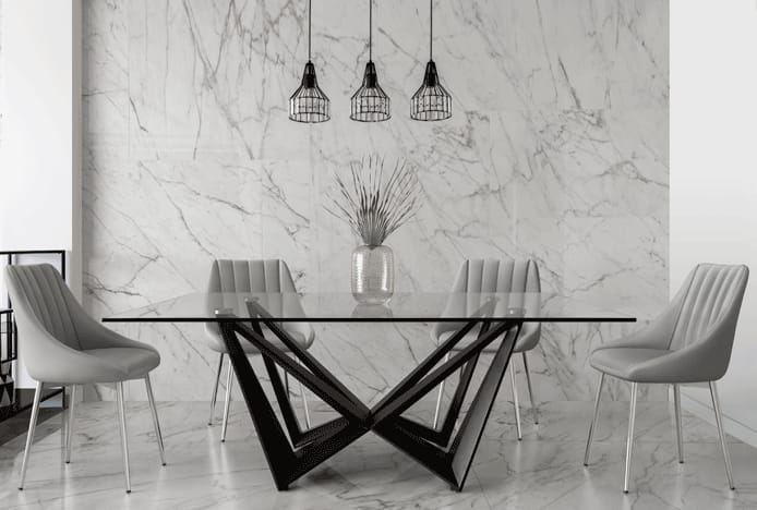 Padded Tempo Chairs at Table