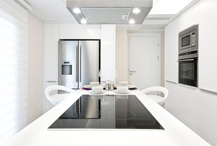 Sleek And Simple Kitchen