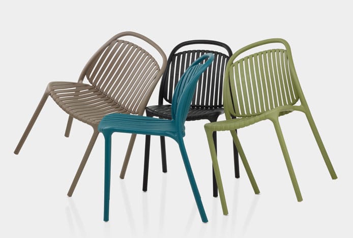 Arlo Stackable Chairs in Neutral Colours