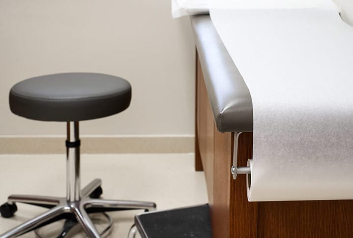 Swivel Stool in Beauty Salon